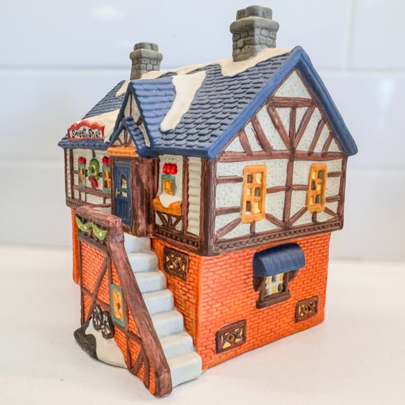 1995, Christmas Traditions, “Sweet Shop”, Porcelain House by Holiday Expressions - Picture 3 of 9